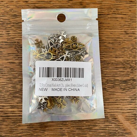 Three Packages of Nail Art Pieces. Variety. New! - Picture 5 of 7